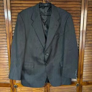 Kilburne and Finch Men's Wool Blend Blazer - 2 Button Single Breasted - Size 44R